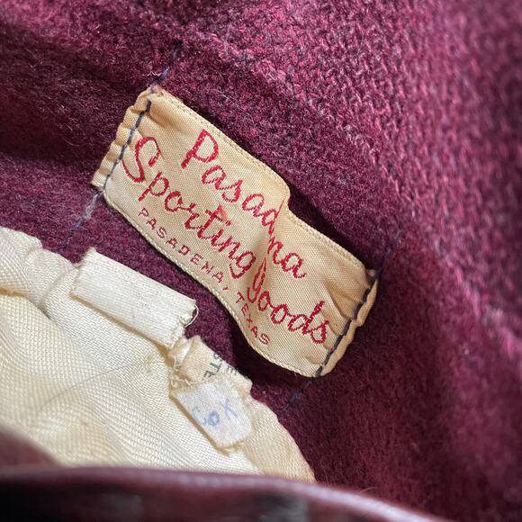 Youth 70s 80s R Patch Varsity Letterman Leather Jacket - Picture 7 of 7